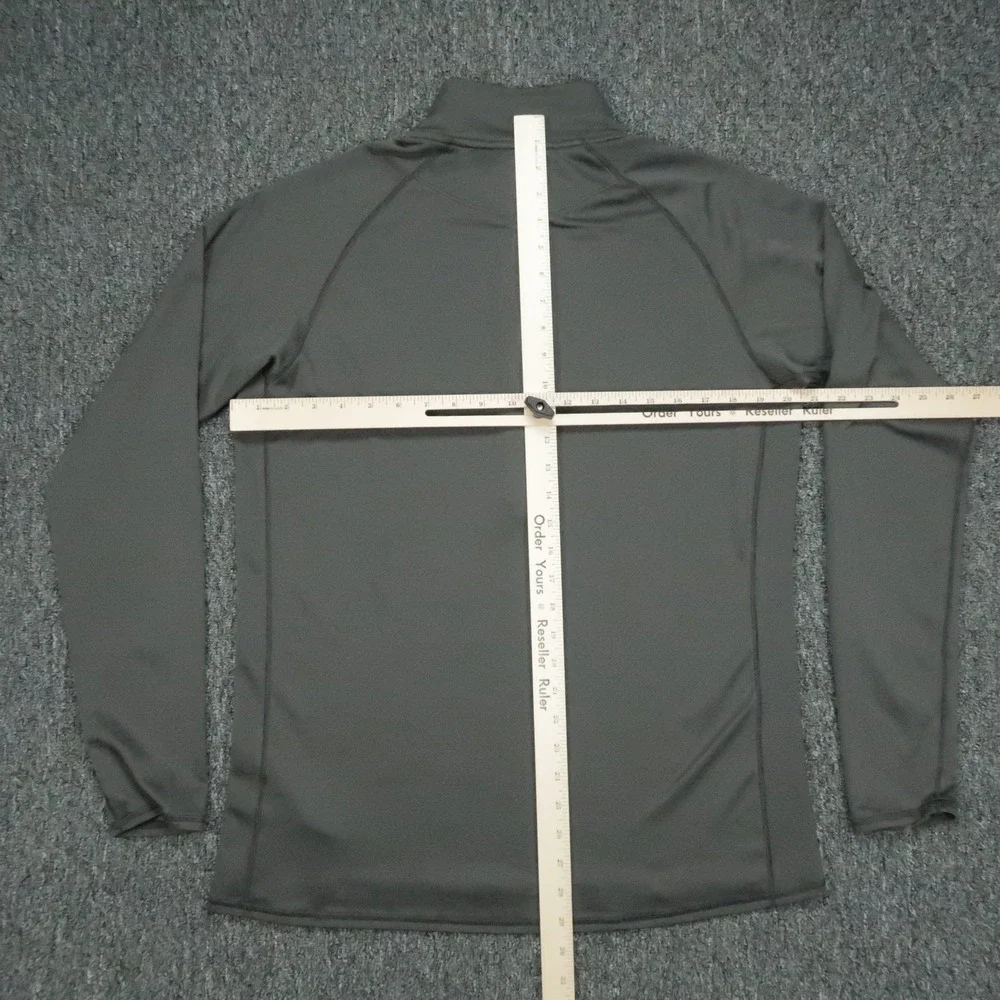 Patagonia Pullover Mens Large Gray Quarter Zip‎ Performance Capilene Midweight